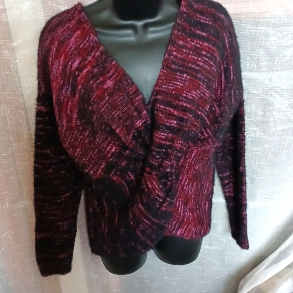 Maurice’s knotted reversible soft and comfy knit sweater NWT, S